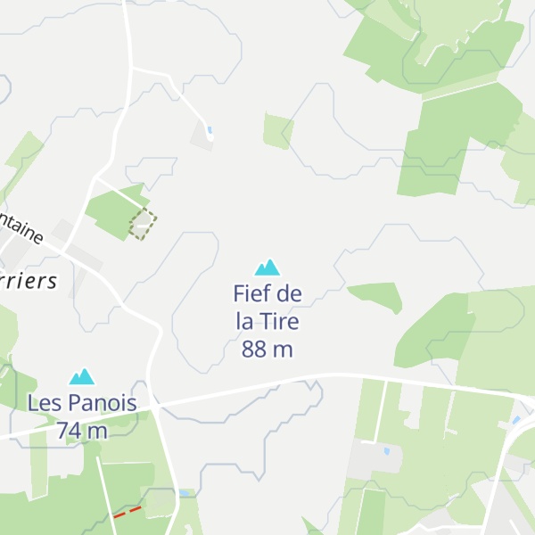 Map of Fief de la Tire