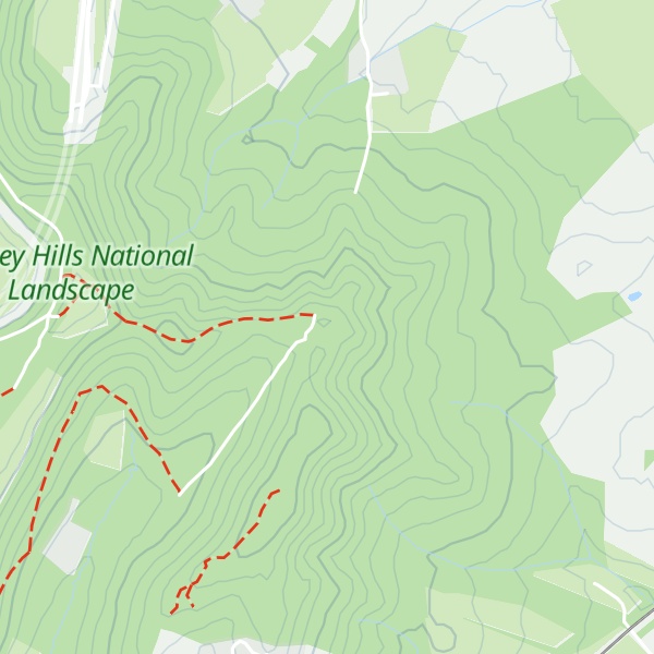 Map of Hurt Hill