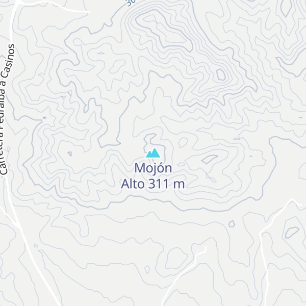 Map of Mojón Alto