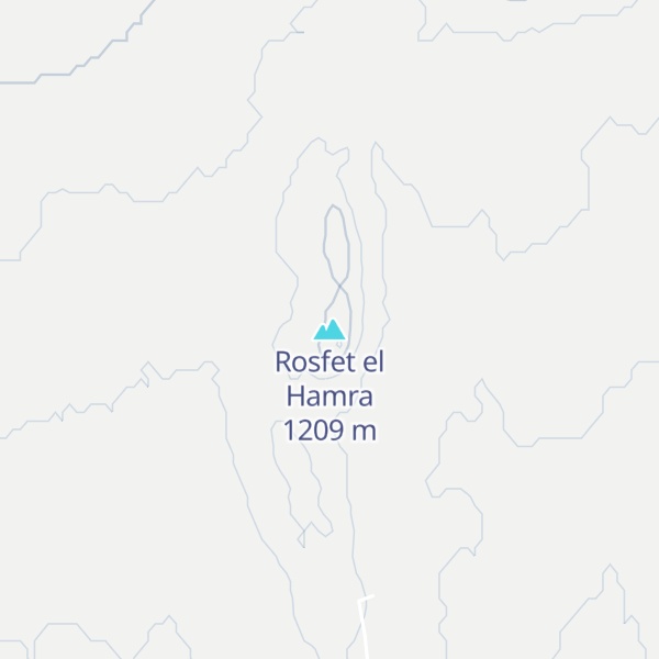 Map of Rosfet el Hamra