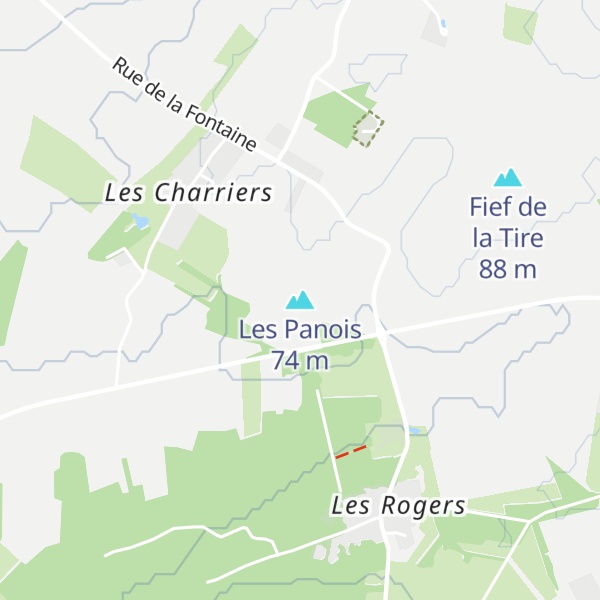Map of Les Panois
