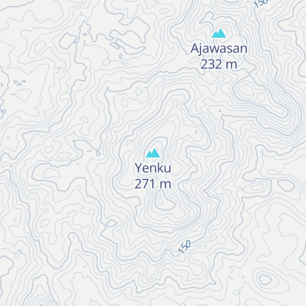 Map of Yenku