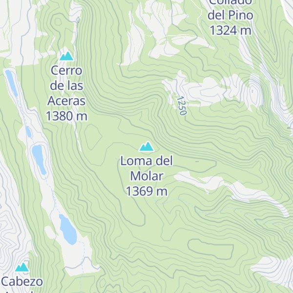 Map of Loma del Molar