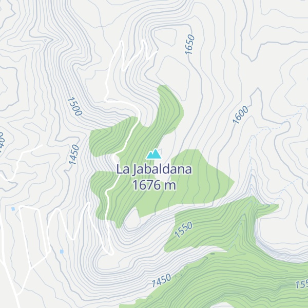 Map of La Jabaldana