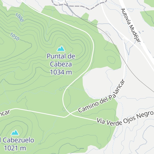 Map of Refugio Forestal Estación del Palancar