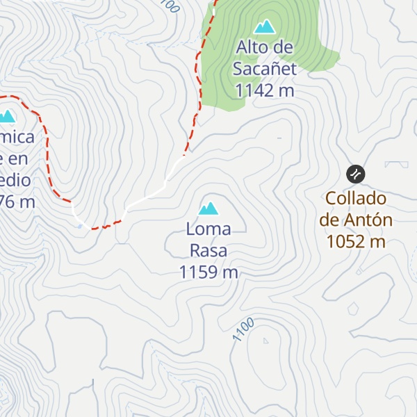 Map of Loma Rasa