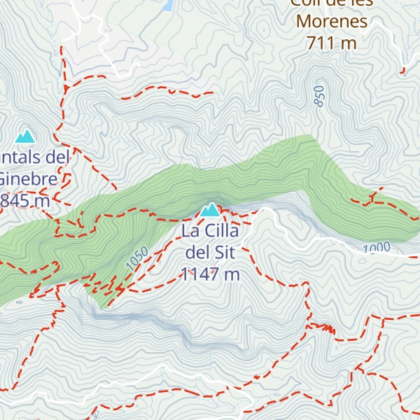 Map of La Cilla del Sit