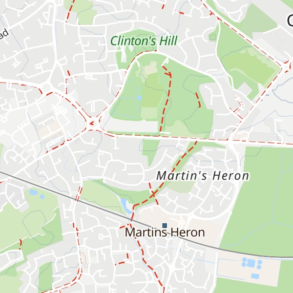 Map of Scott's Hill