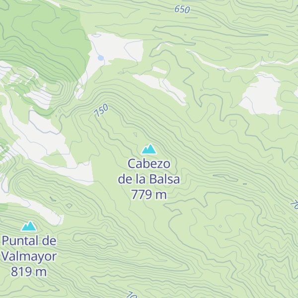Map of Cabezo de la Balsa
