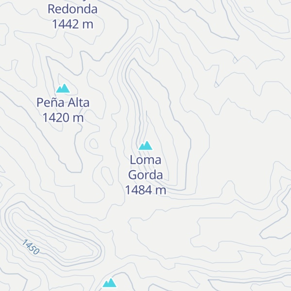 Map of Loma Gorda