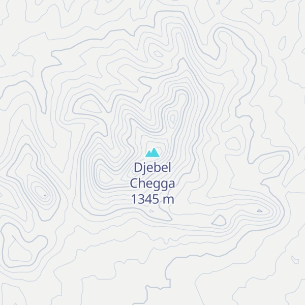 Map of Djebel Chegga
