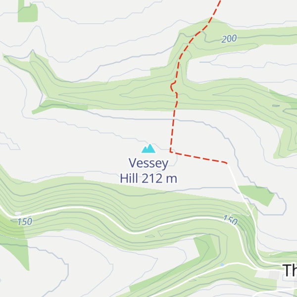 Map of Vessey Hill