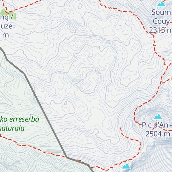 Map of Le Pourtet