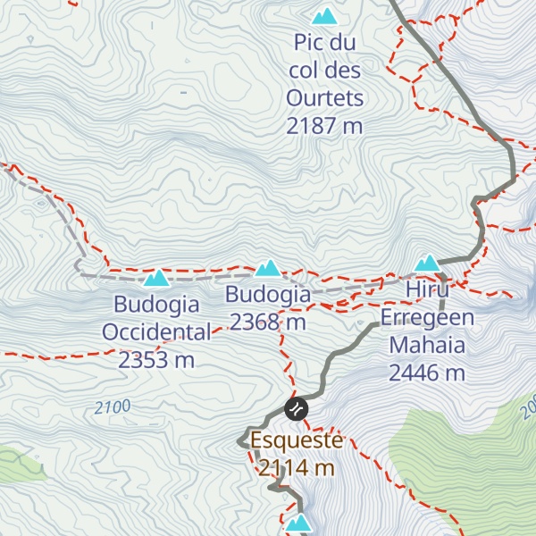 Map of Budogia