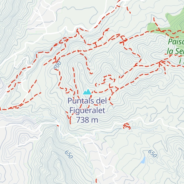 Map of Refugio del Perrió