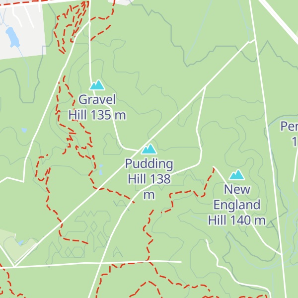 Map of Pudding Hill