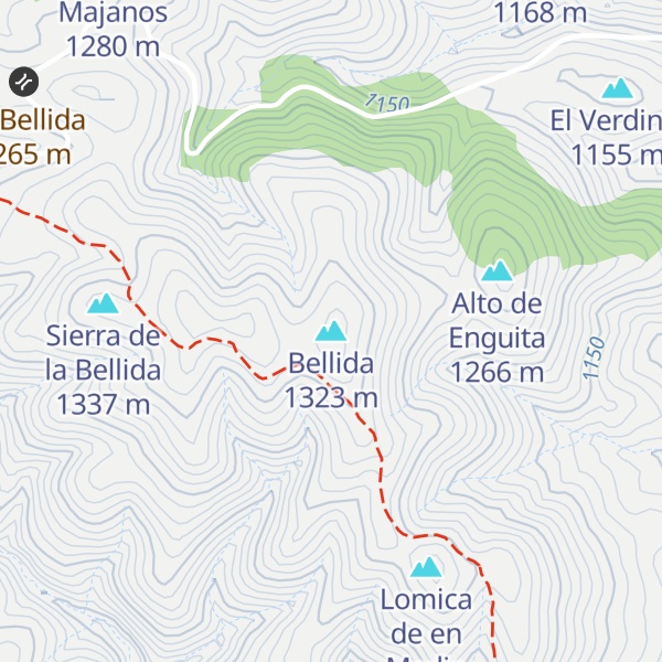 Map of Bellida