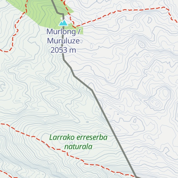 Map of Pico Latras