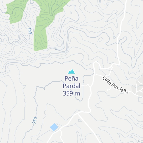 Map of Peña Pardal