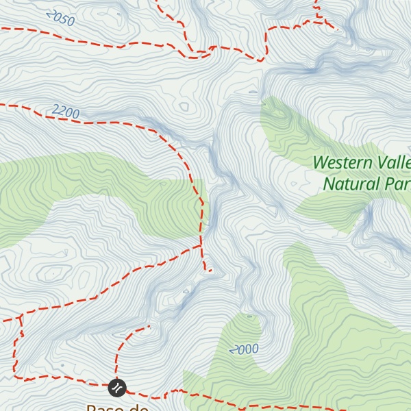 Map of Gorreta d'os Gabachos Norte