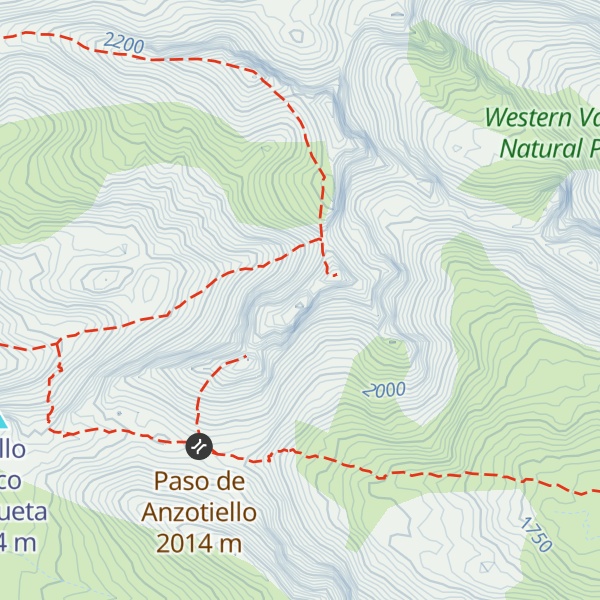 Map of Mallo Gorreta