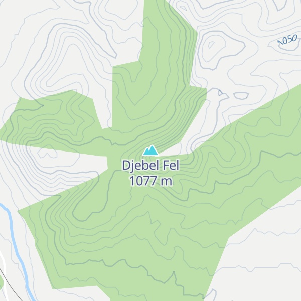 Map of Djebel Fel