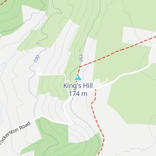 Map of King's Hill