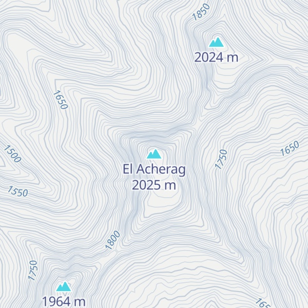 Map of El Acherag