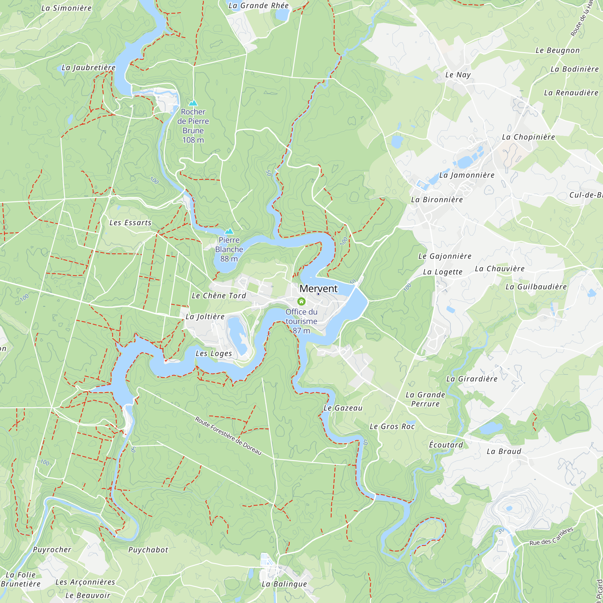 Office du tourisme map