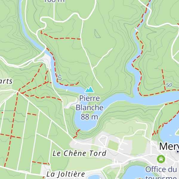 Map of Pierre Blanche