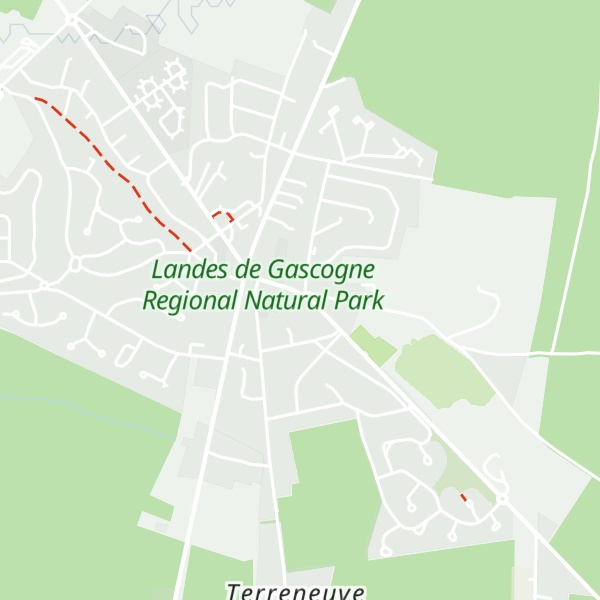 Map of Gîte d'étape de Compostelle