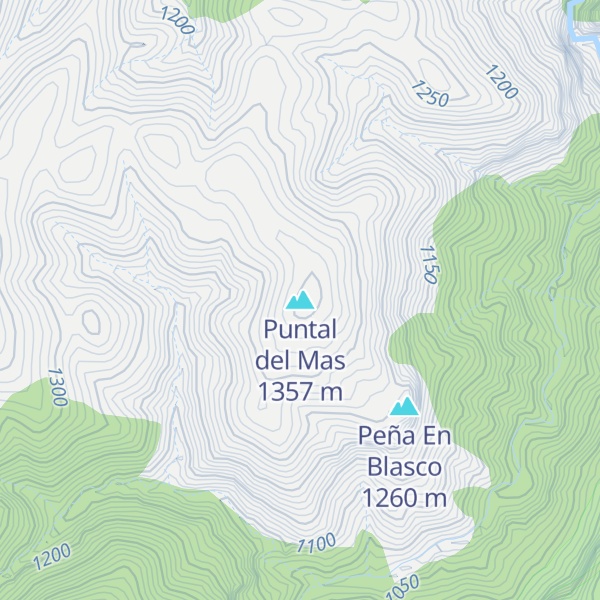 Map of Puntal del Mas