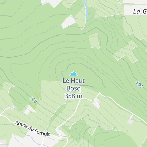 Map of Le Haut Bosq