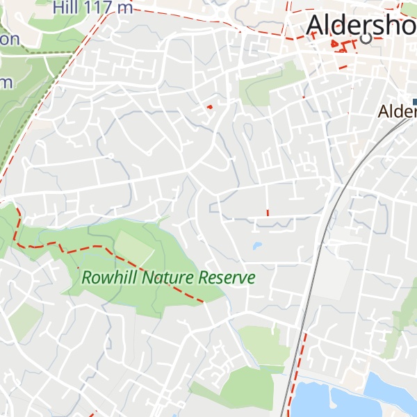 Map of Ayling Hill