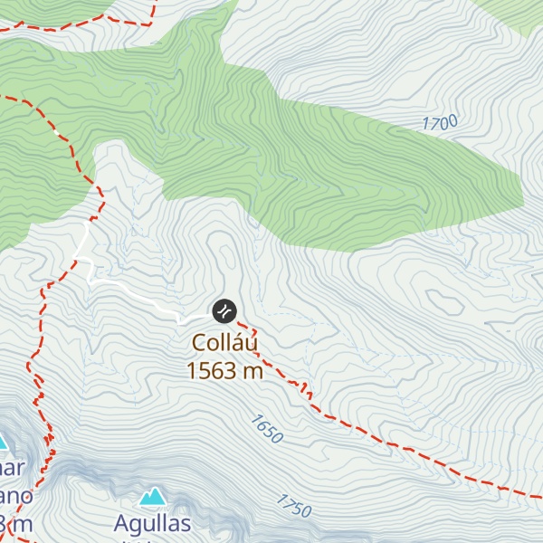Map of Refugio de Mazandu