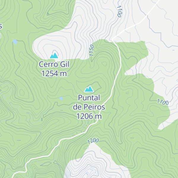 Map of Puntal de Peiros