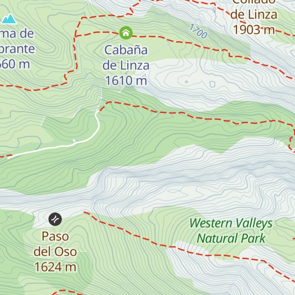 Map of Refugio de Petrechema