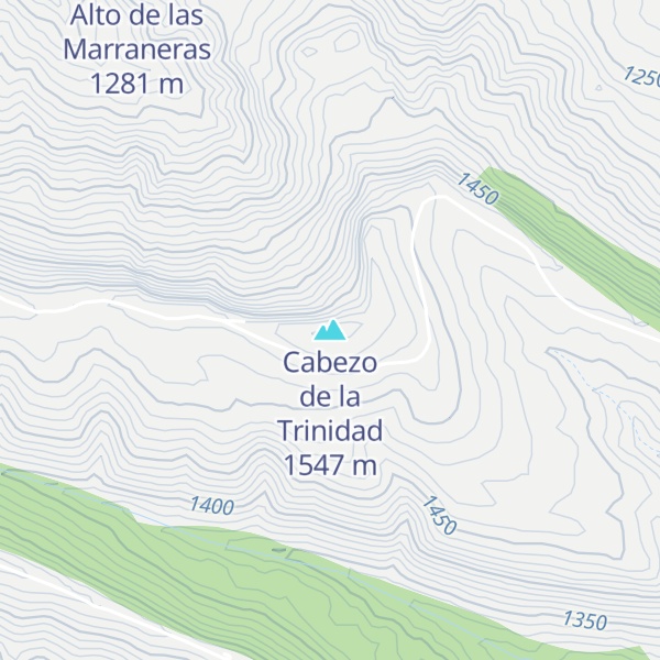 Map of Cabezo de la Trinidad
