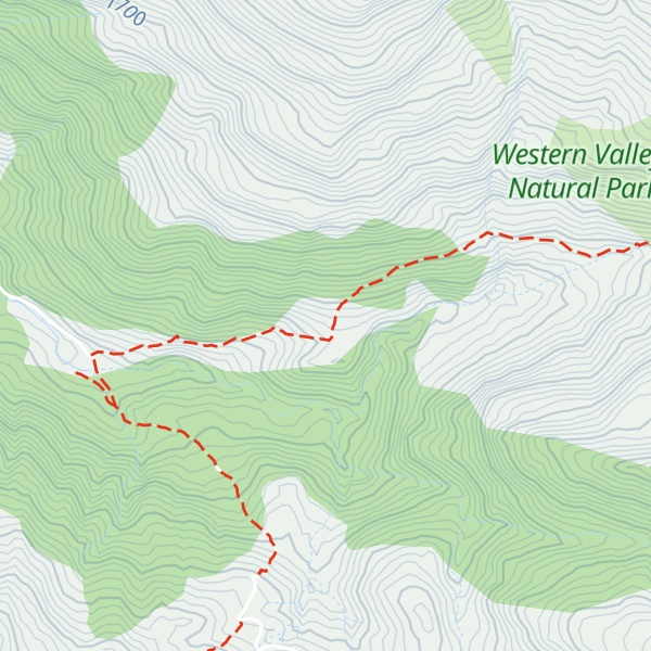 Map of Refugio de Taxeras