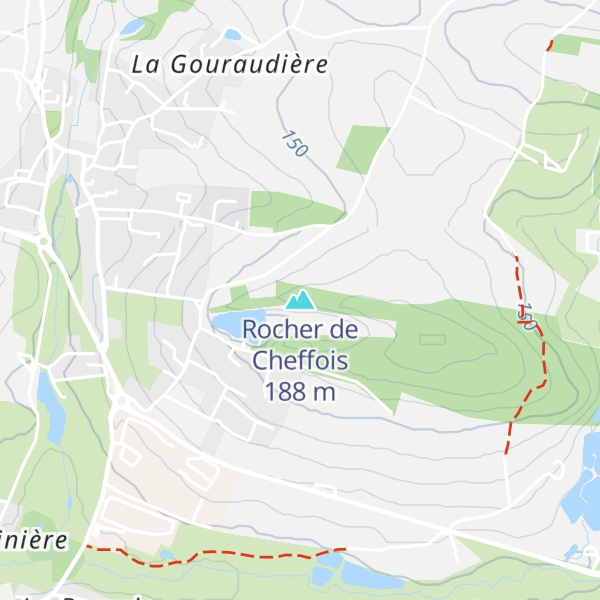 Map of Rocher de Cheffois