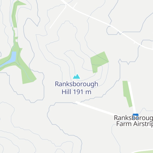 Map of Ranksborough Hill