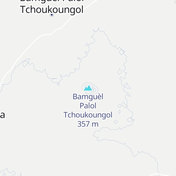 Map of Bamguèl Palol Tchoukoungol