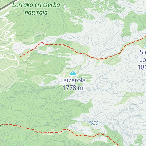 Map of Laizerola