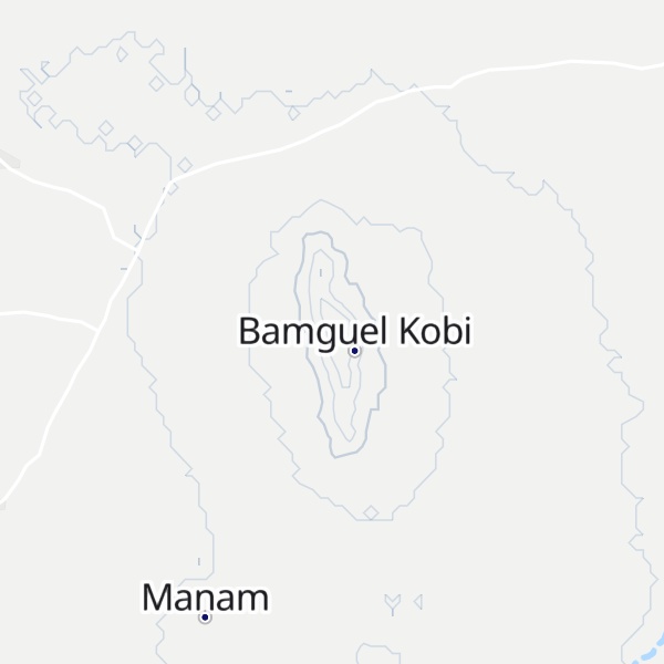 Map of Bamguèl Kobi