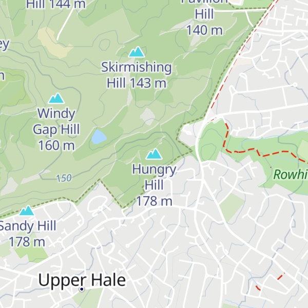 Map of Hungry Hill