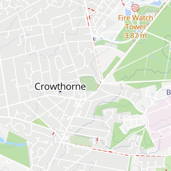 Map of Circle Hill