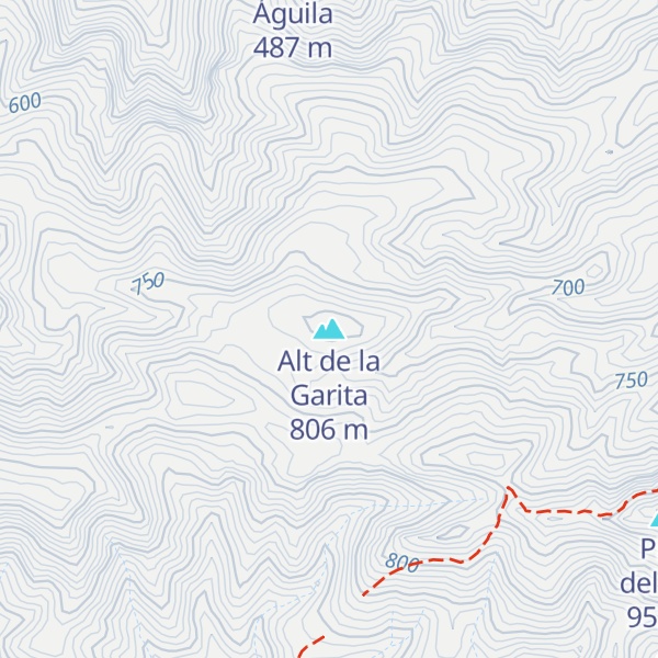 Map of Alt de la Garita
