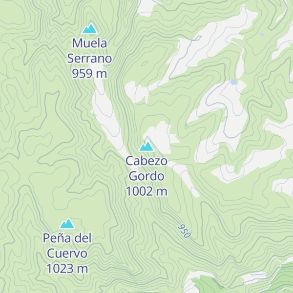 Map of Cabezo Gordo