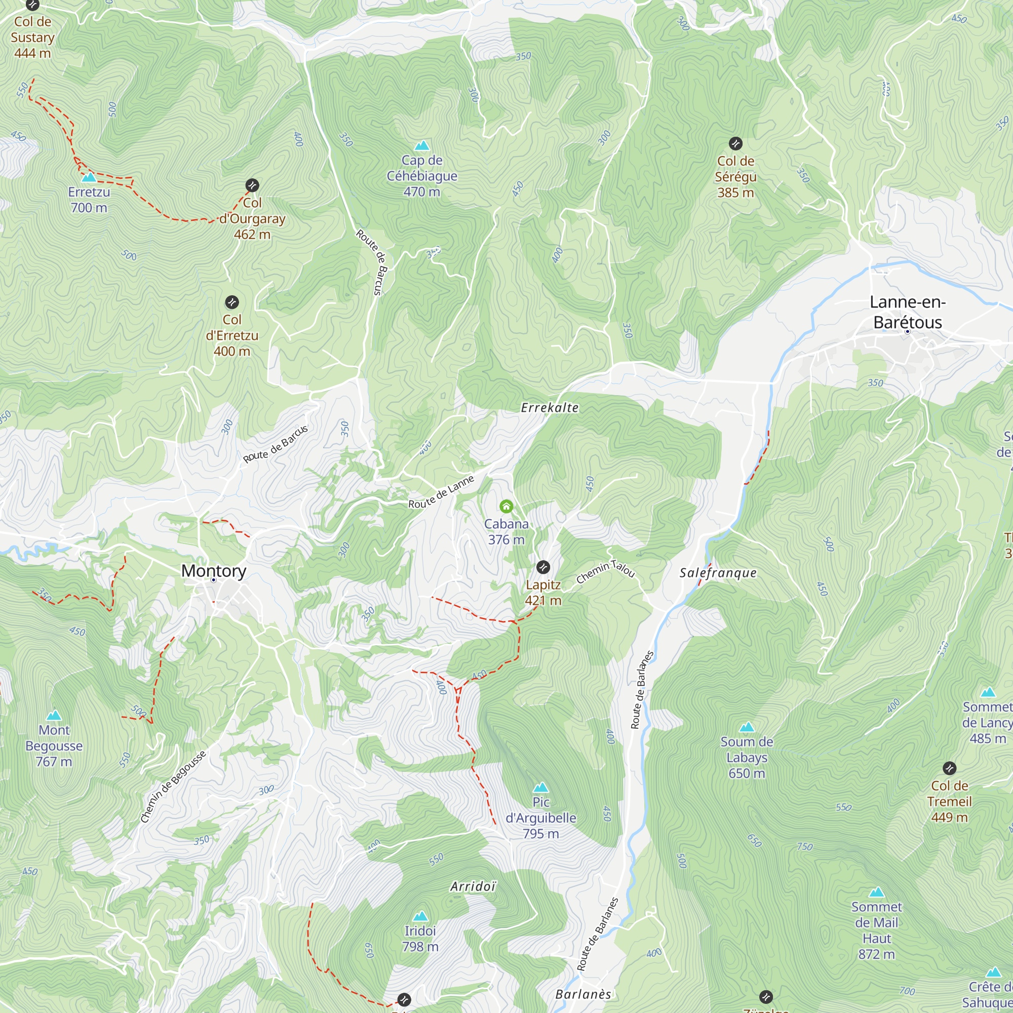 Cabana map