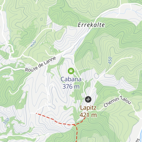 Map of Cabana